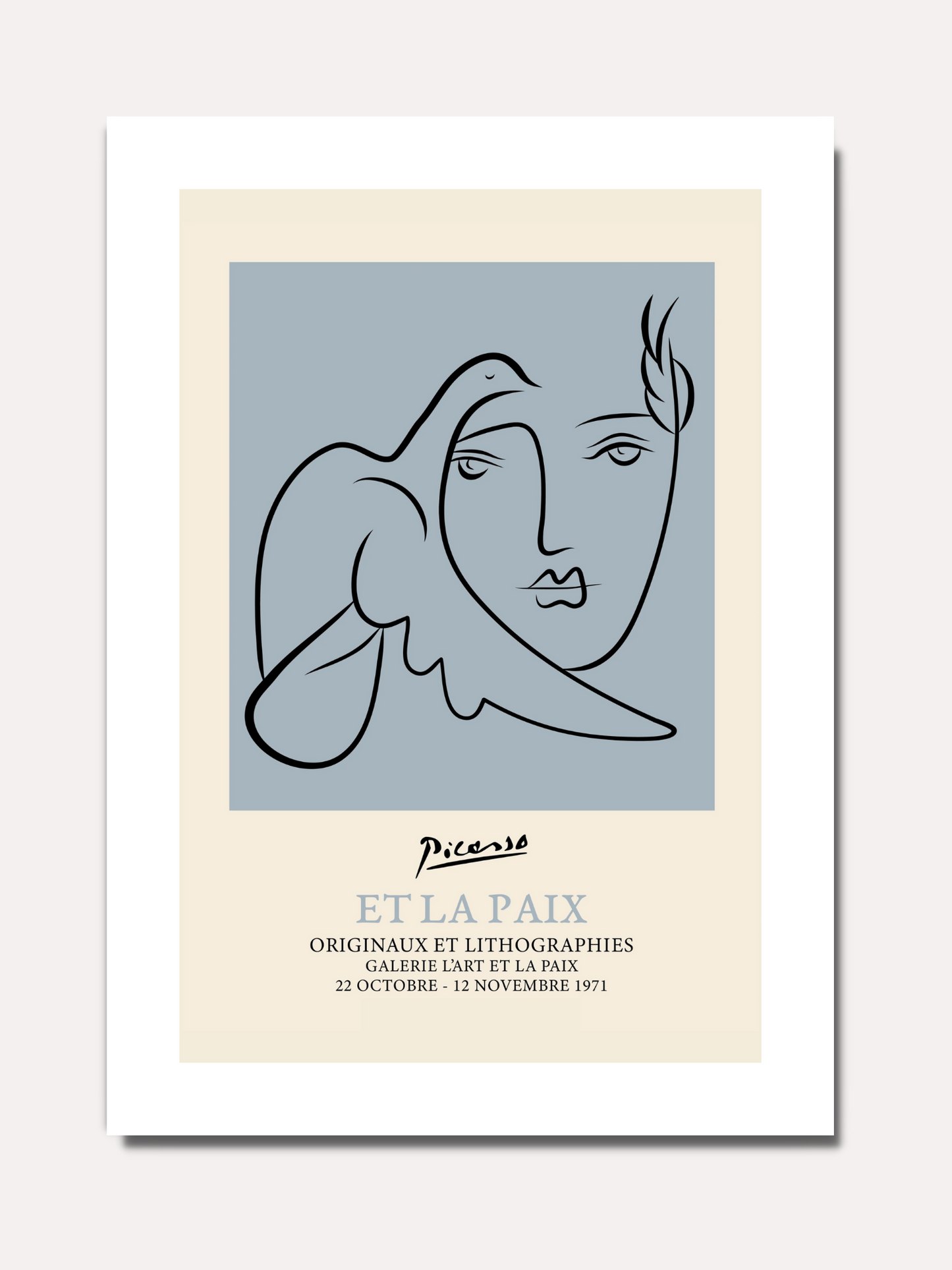 Picasso - Dessin femme N°1 - BELHUES