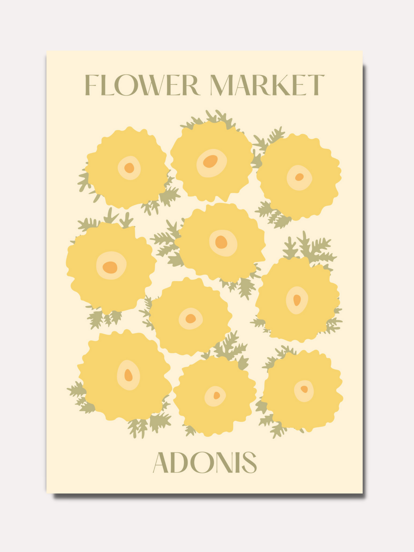 Flower market - Adonis