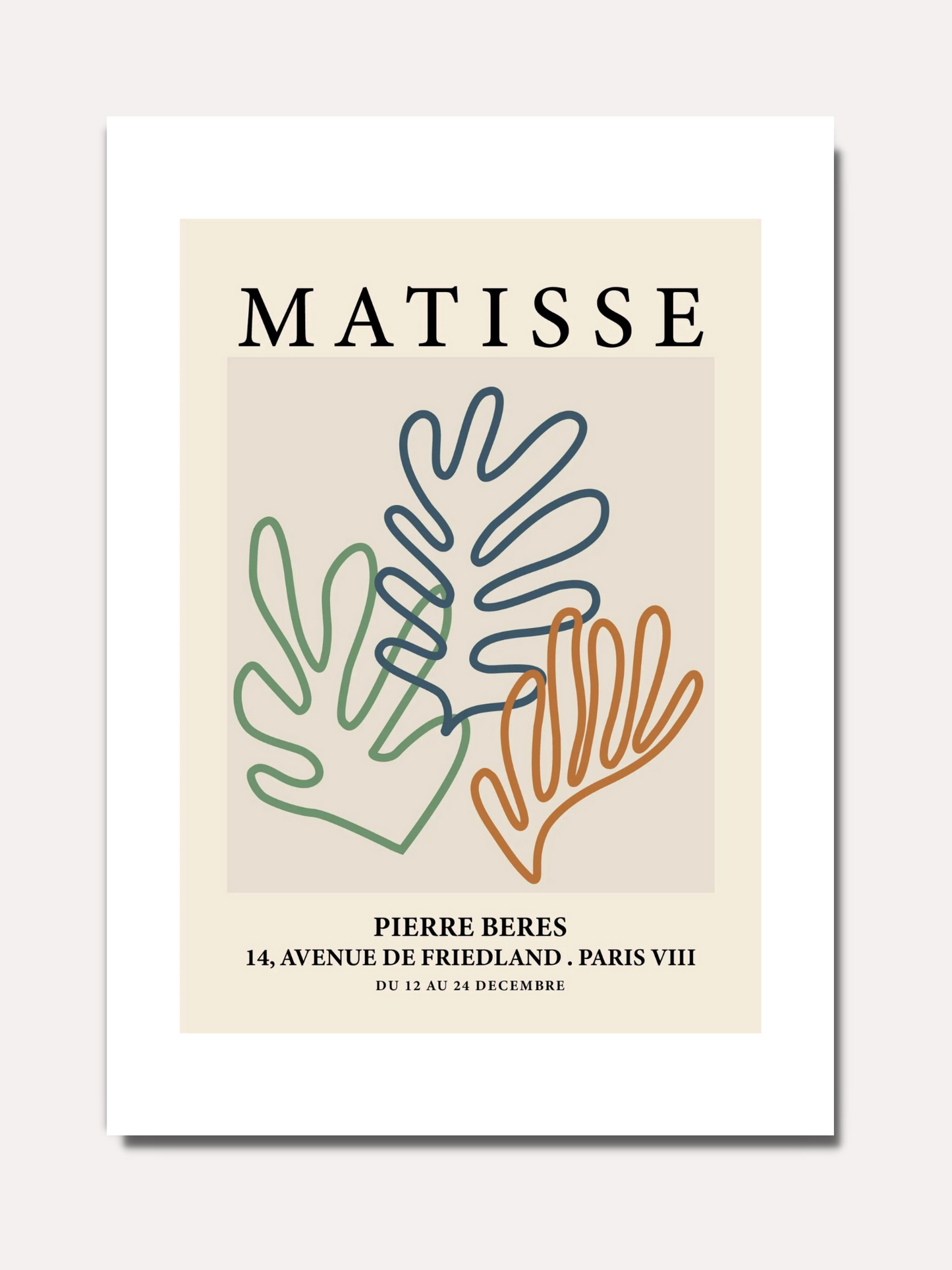 Matisse - Dessin d'algue N°2 - BELHUES