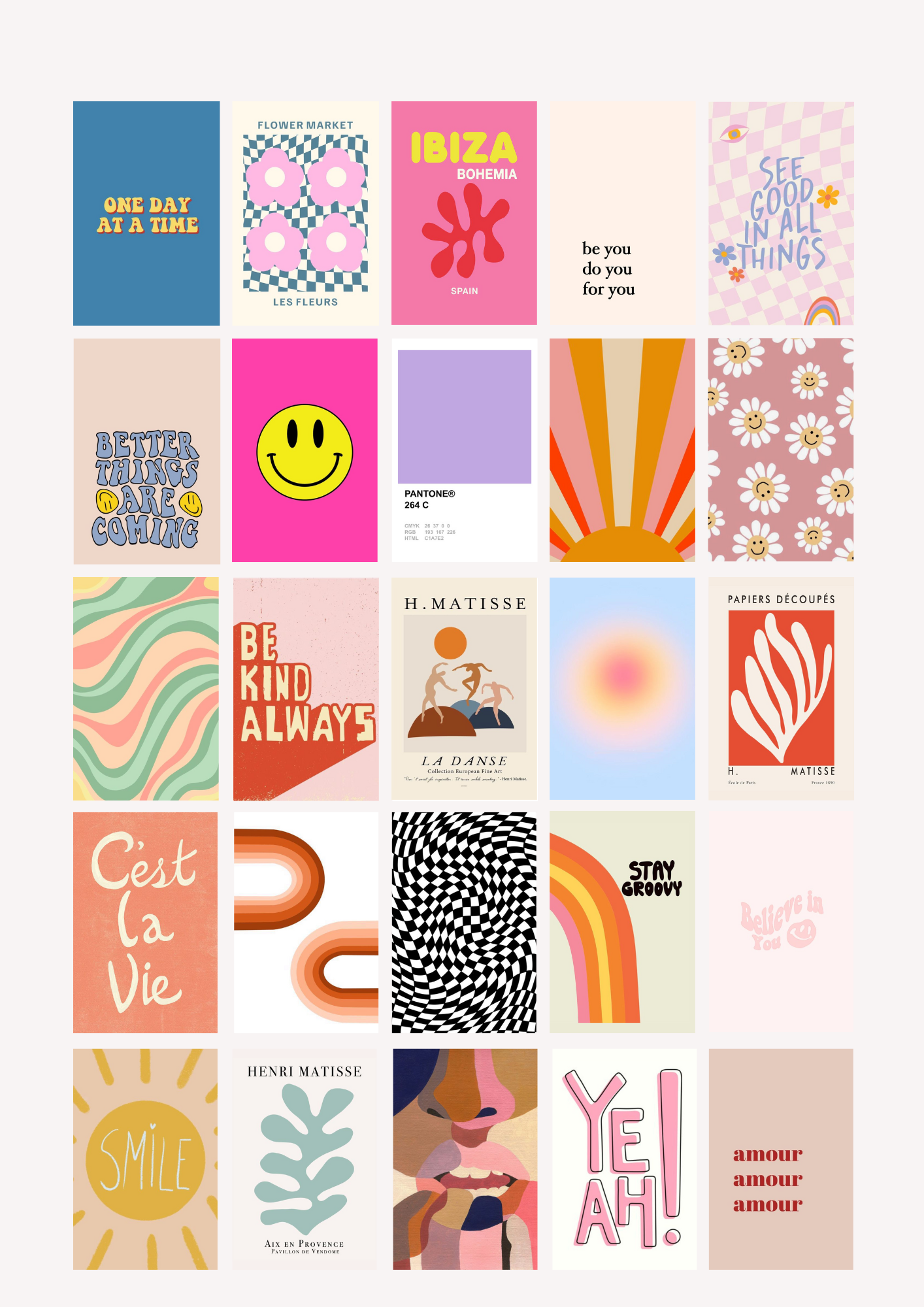 Kit collage Funky N°1 - BELHUES