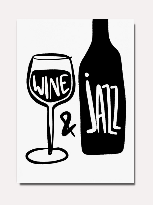 Wine & Jazz - Noir