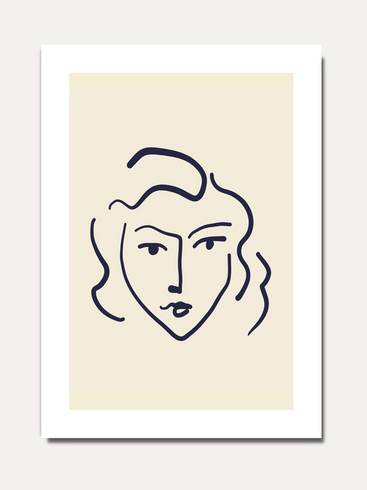 Matisse - Dessin femme - BELHUES