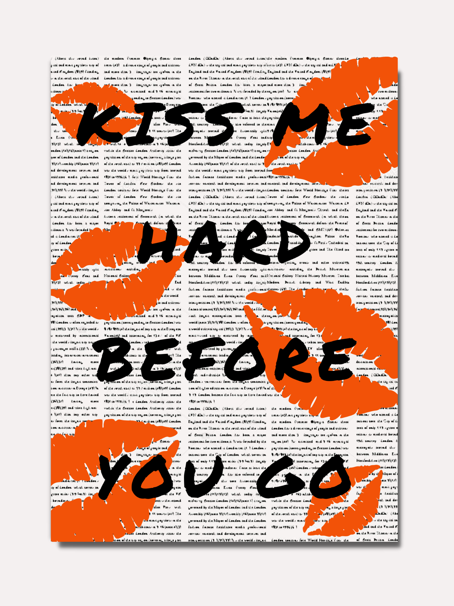 Kiss me hard before you go - BELHUES