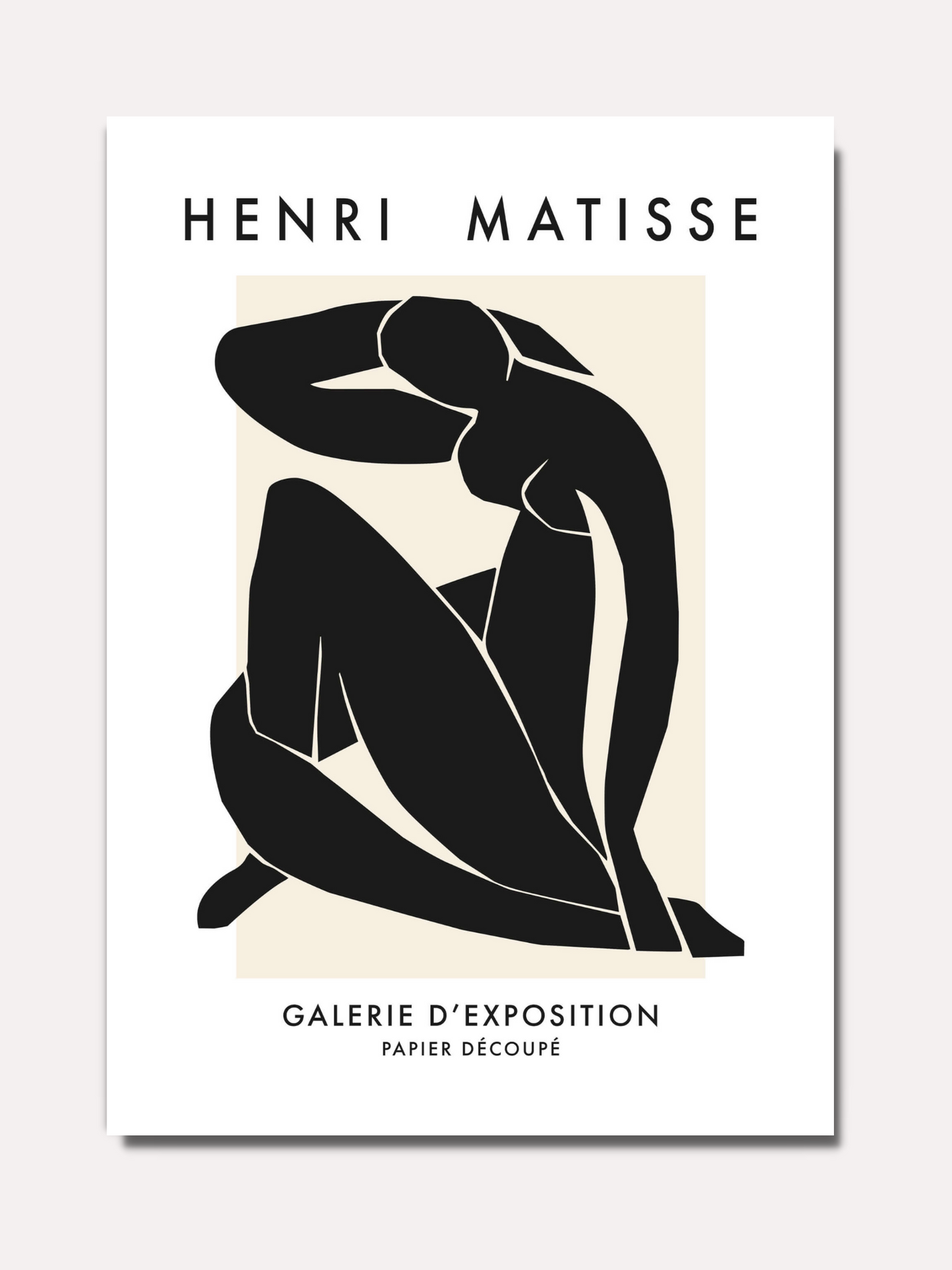 Matisse - Figure féminine noir - BELHUES