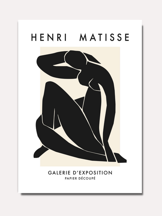 Matisse - Figure féminine noir - BELHUES