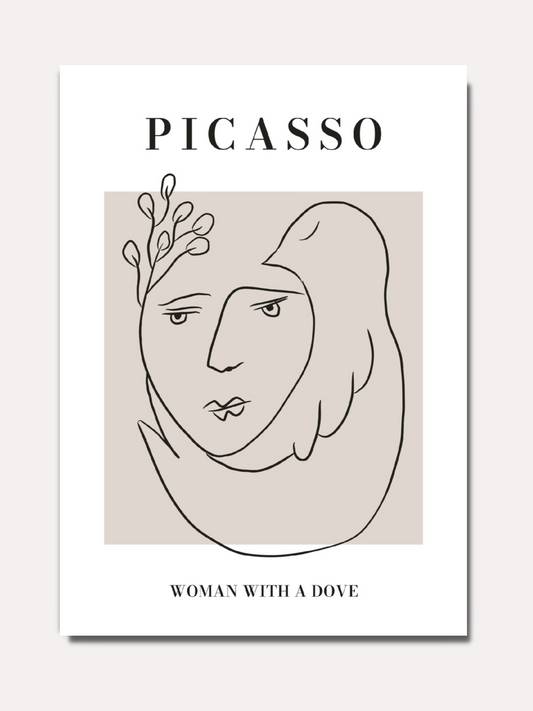 Picasso - Woman with a dove