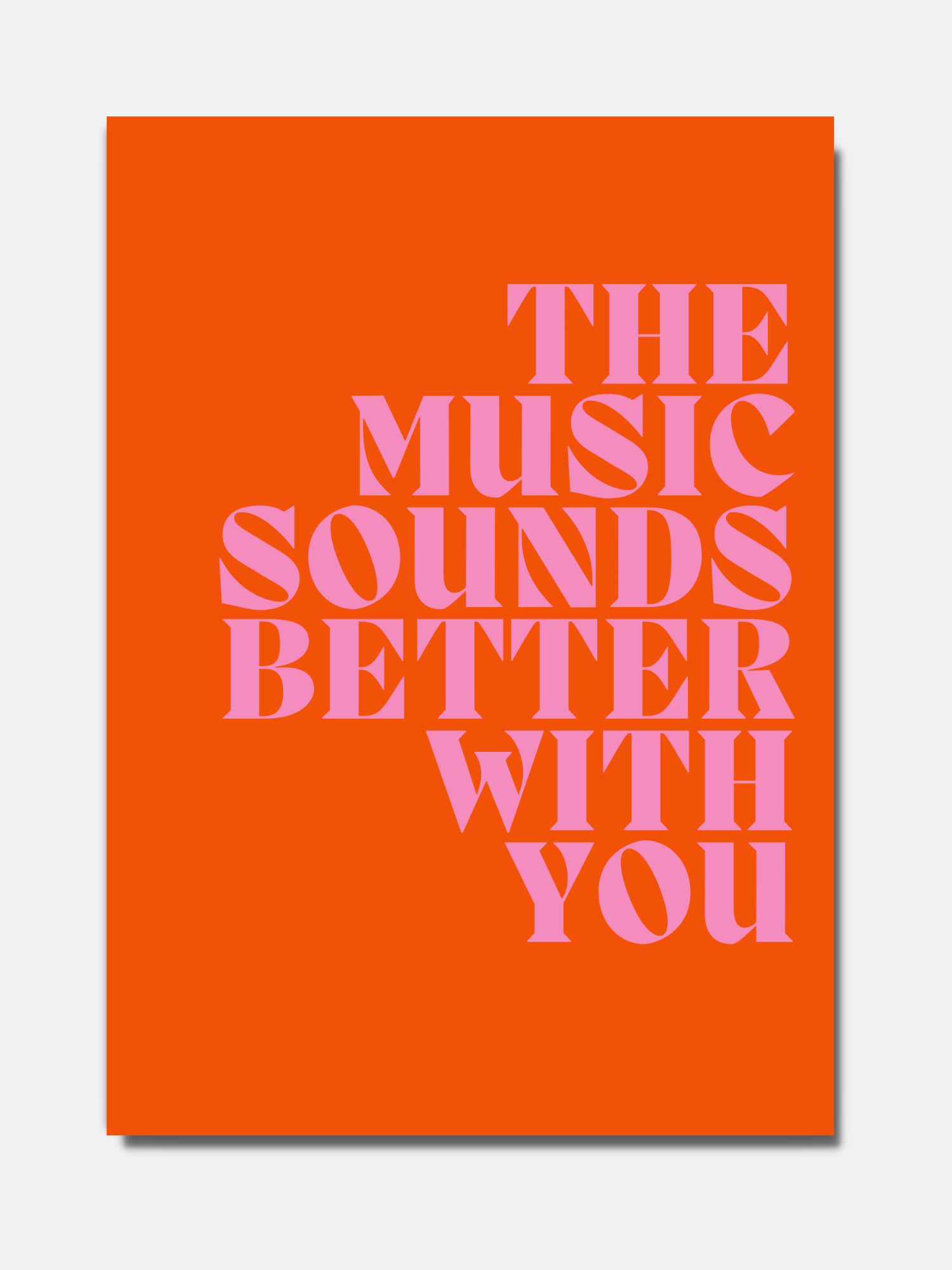The music sounds better with you - BELHUES