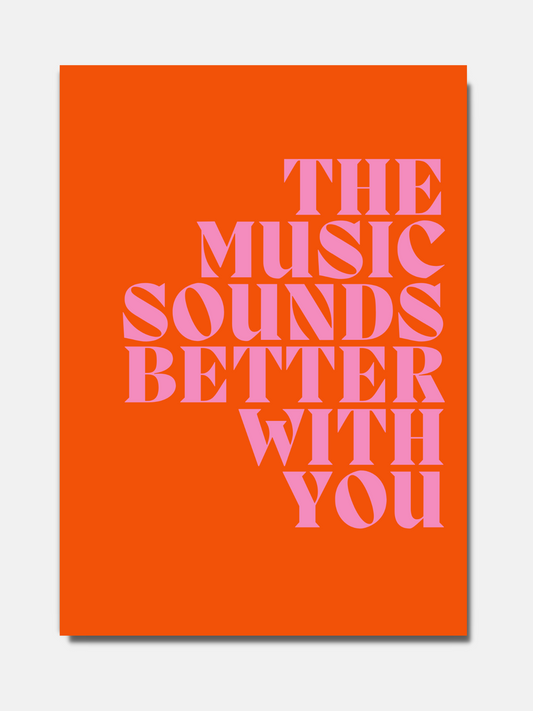 The music sounds better with you - BELHUES