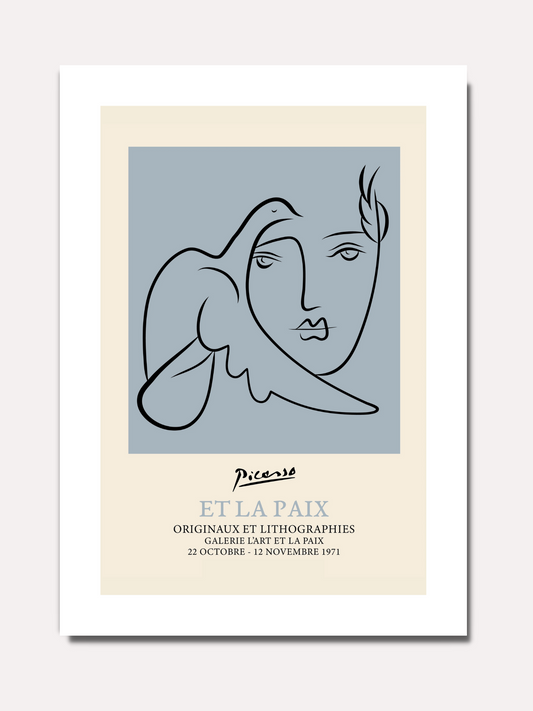 Picasso - Dessin femme N°1 - BELHUES