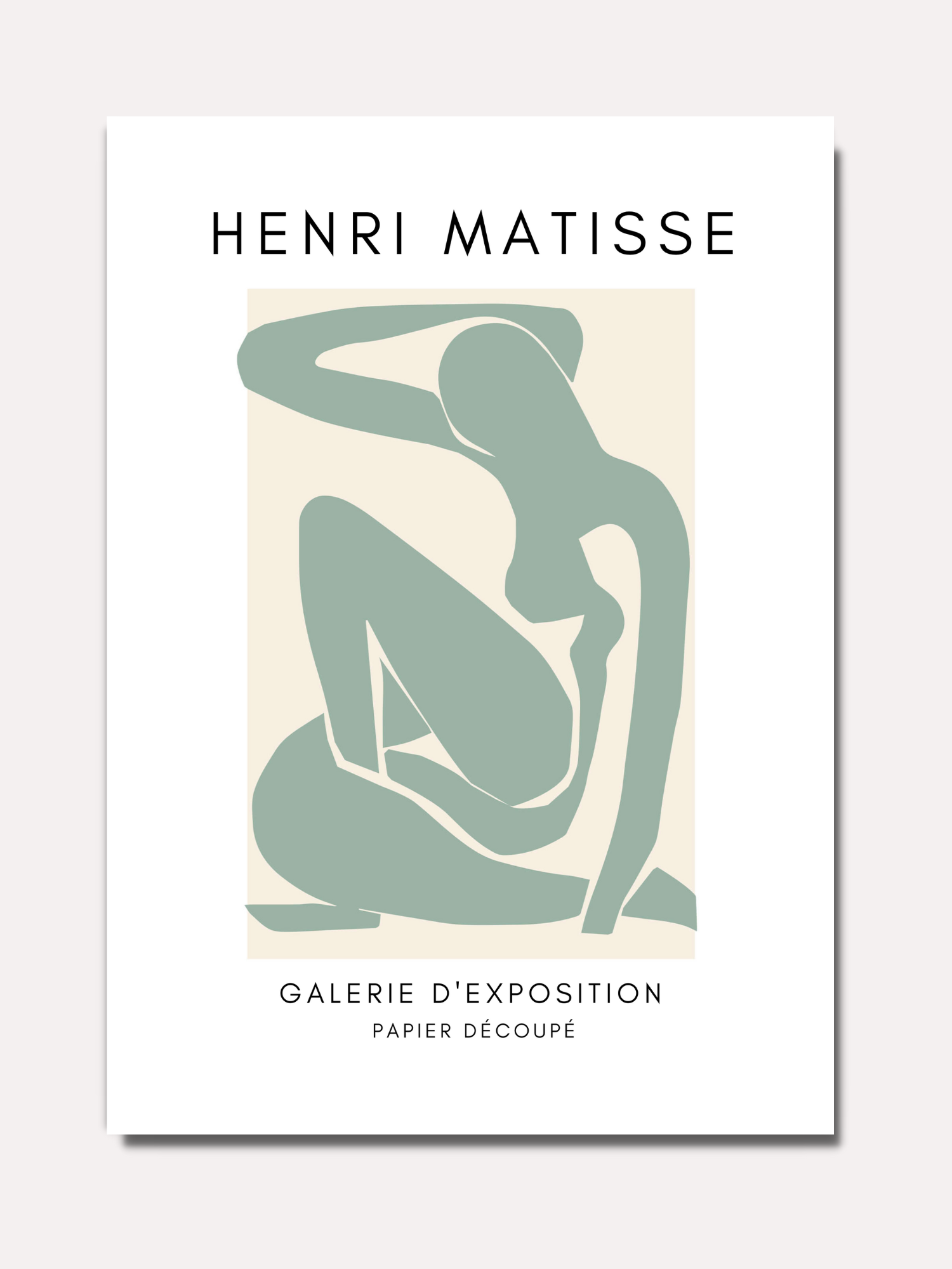 Matisse - Figure féminine vert - BELHUES