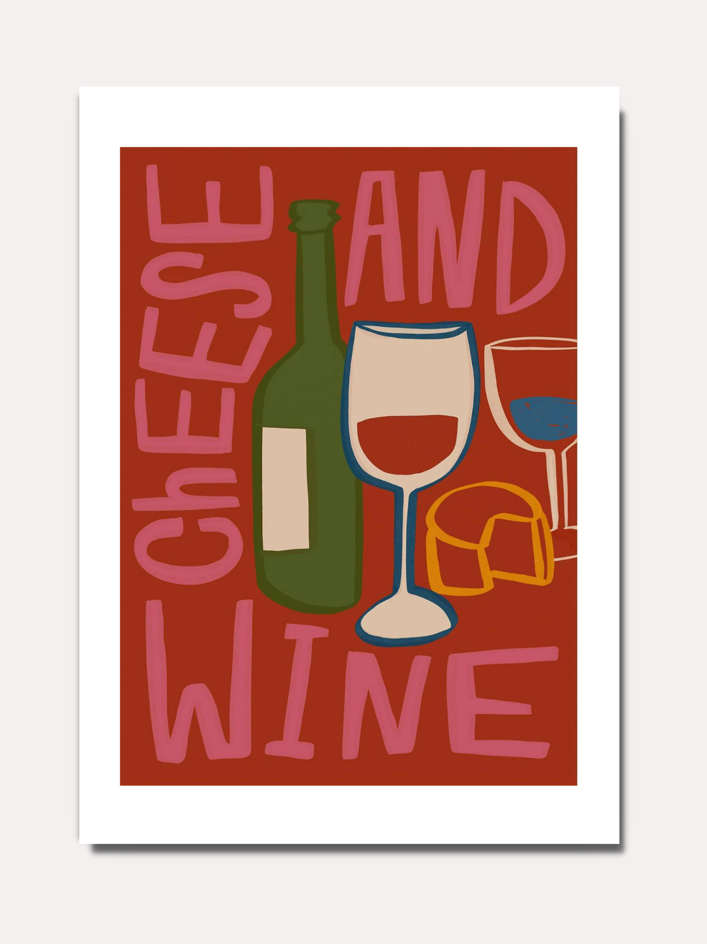 Cheese and wine