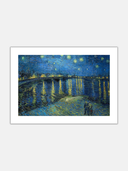 Vincent Van Gogh - Starry Night Over the Rhone - BELHUES