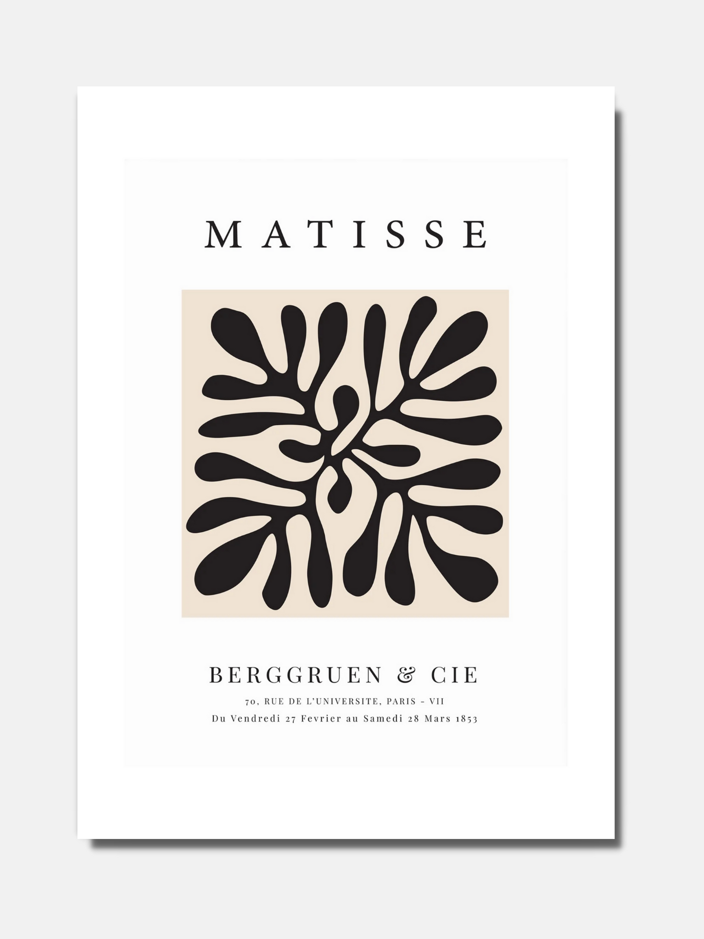 Matisse - Berggruen & Cie Black N°1 - BELHUES
