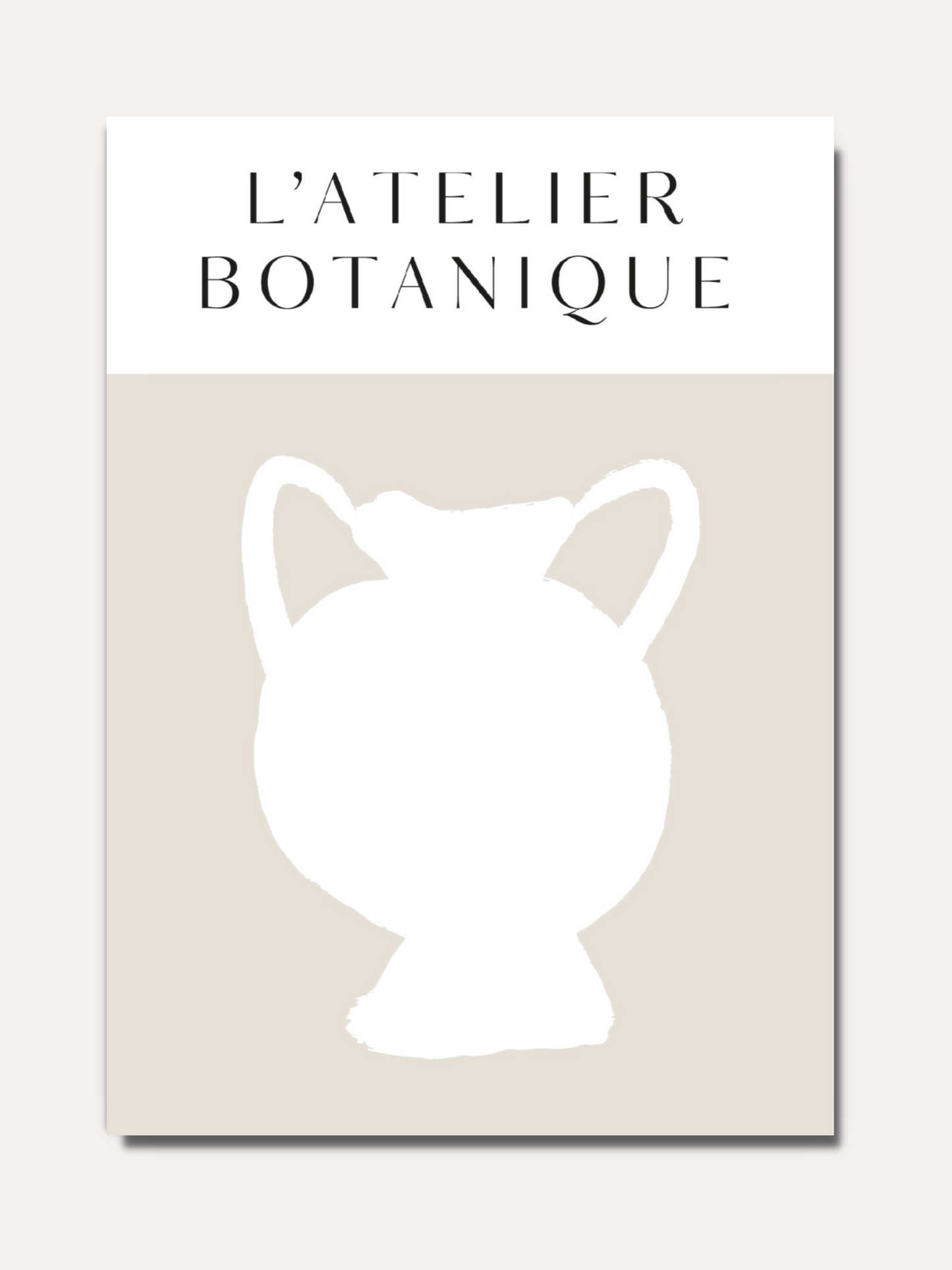 Rustic - Abstract vase W