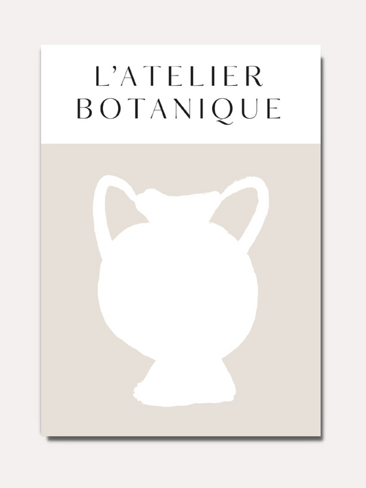 Rustic - Abstract vase W