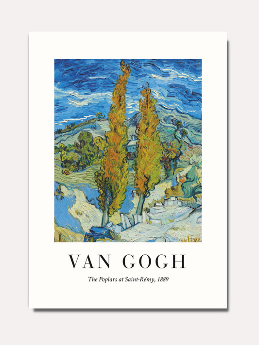 Vincent Van Gogh - The Poplars at Saint-Rémy 1889