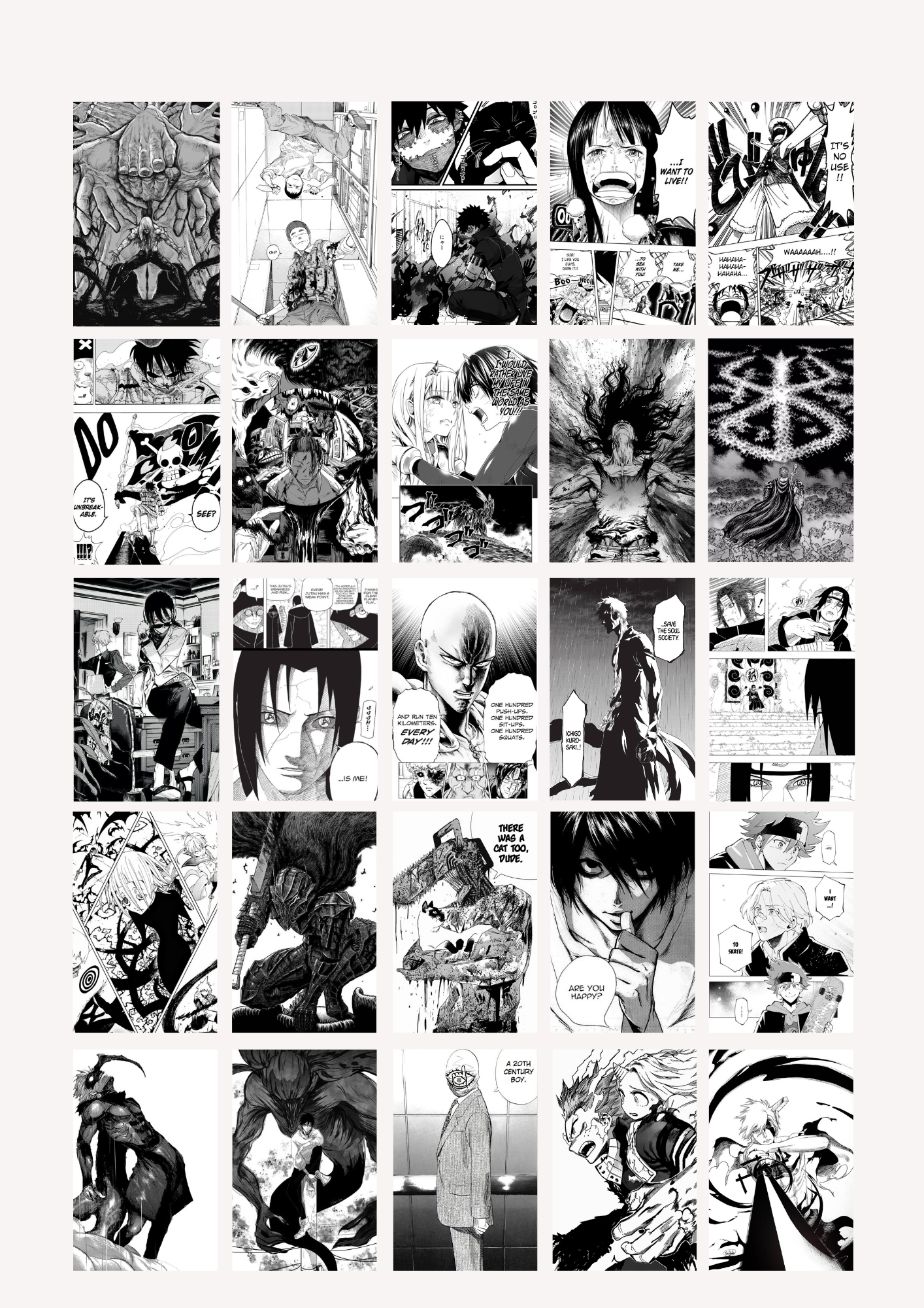Kit collage Anime Panel - BELHUES