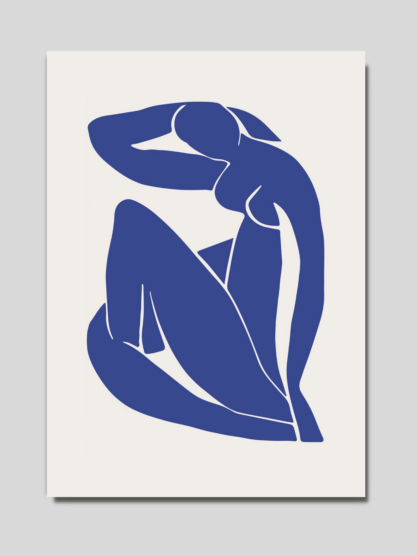 Matisse - Figure féminine bleue