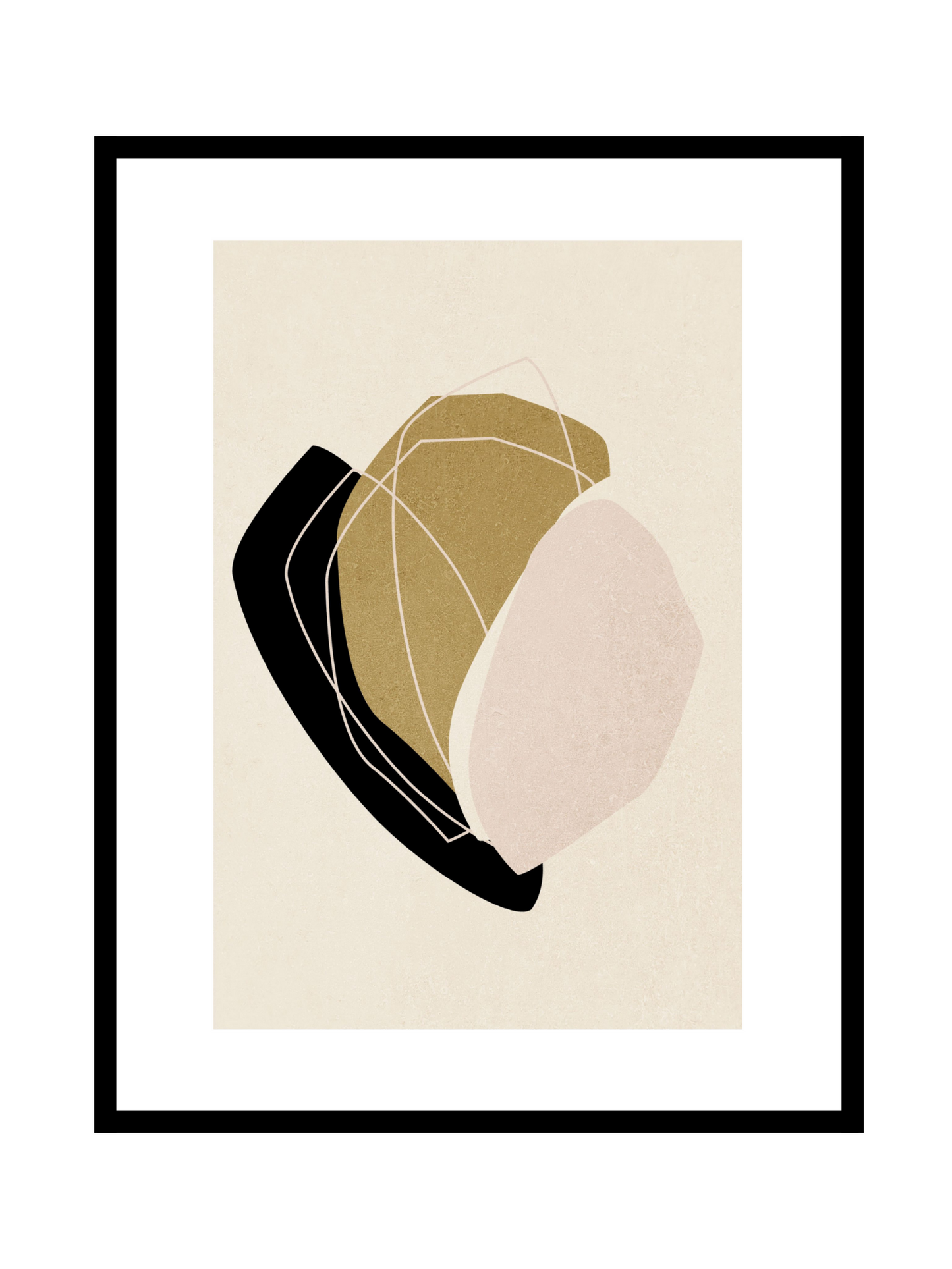 Abstract shape - Multiple facets - BELHUES