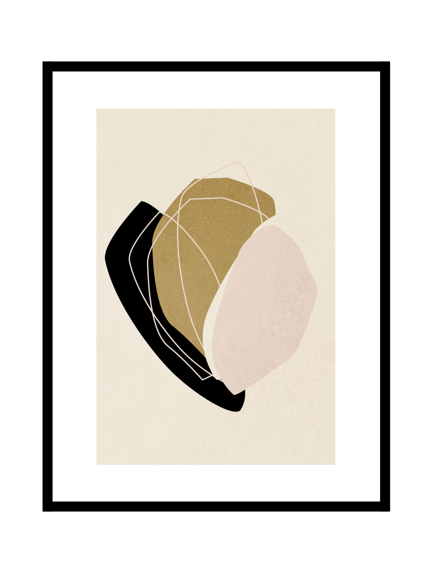 Abstract shape - Multiple facets - BELHUES