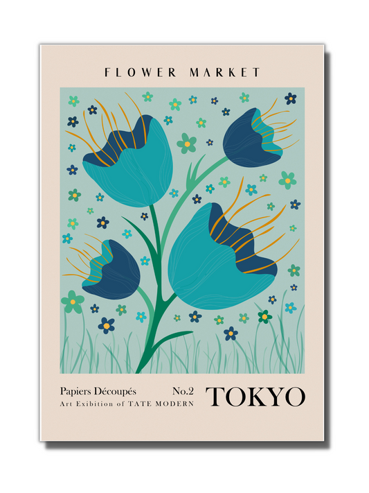 Flower market - Tokyo N°2 - BELHUES