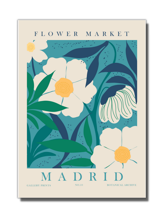 Flower market - Madrid - BELHUES