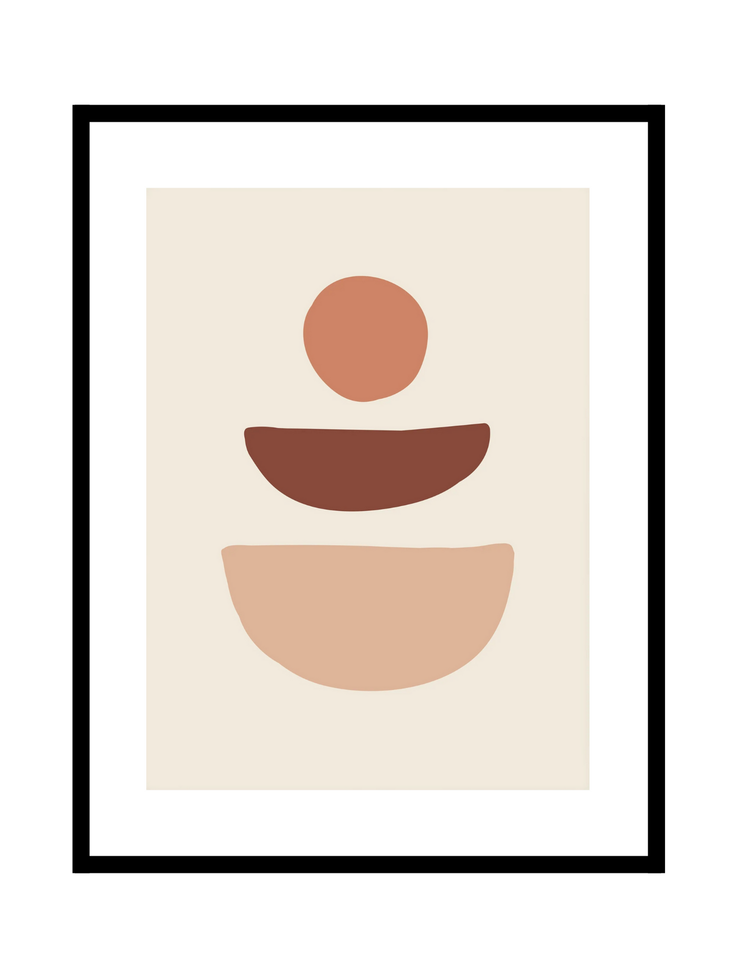 Abstract sunset - Beige - BELHUES