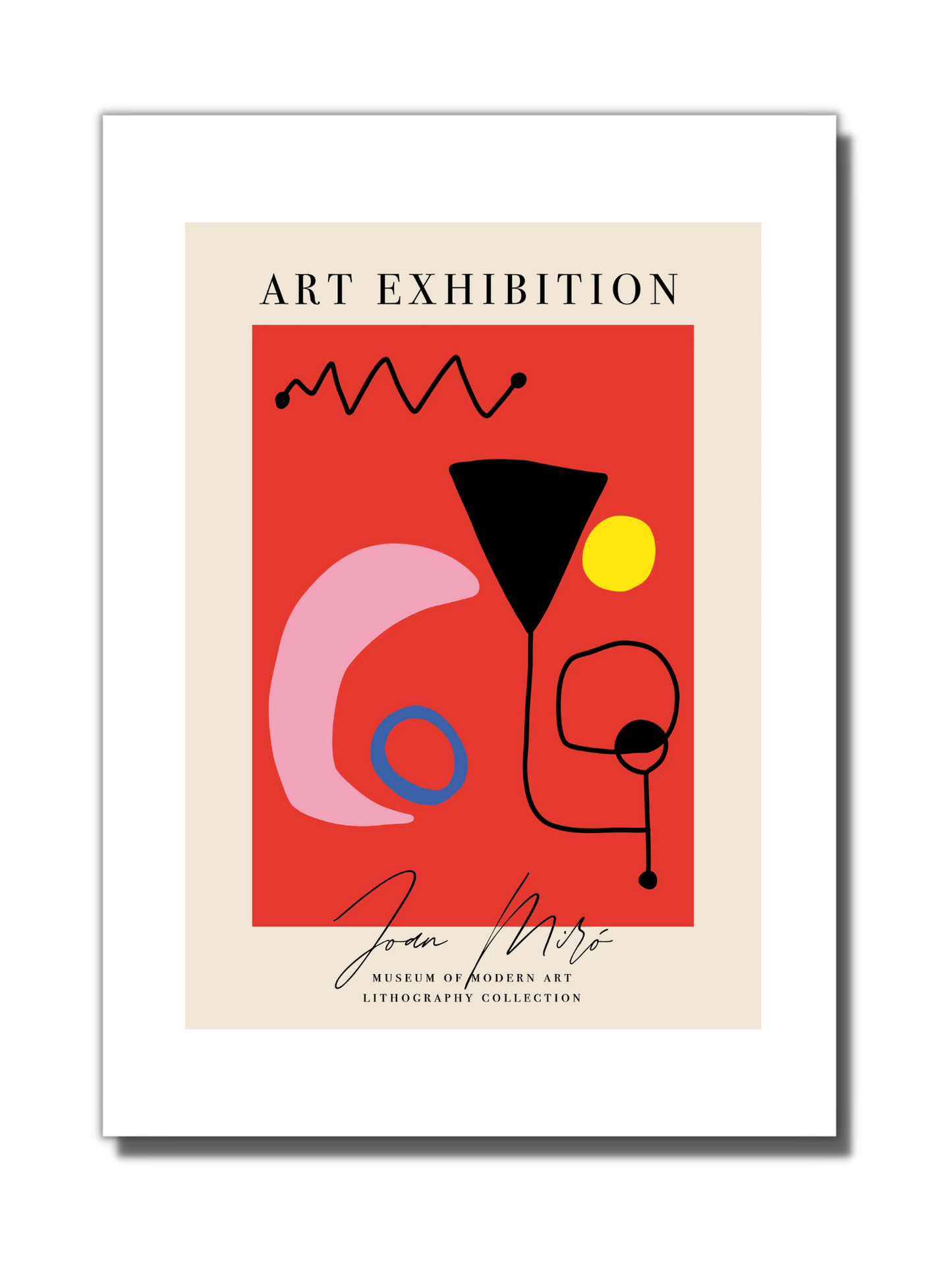 Joan Miro - Composition N°2 - BELHUES