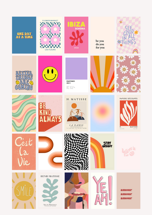 Kit collage Funky N°1 - BELHUES