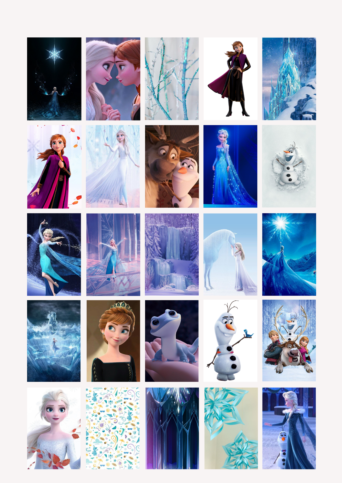 Kit collage Frozen - BELHUES