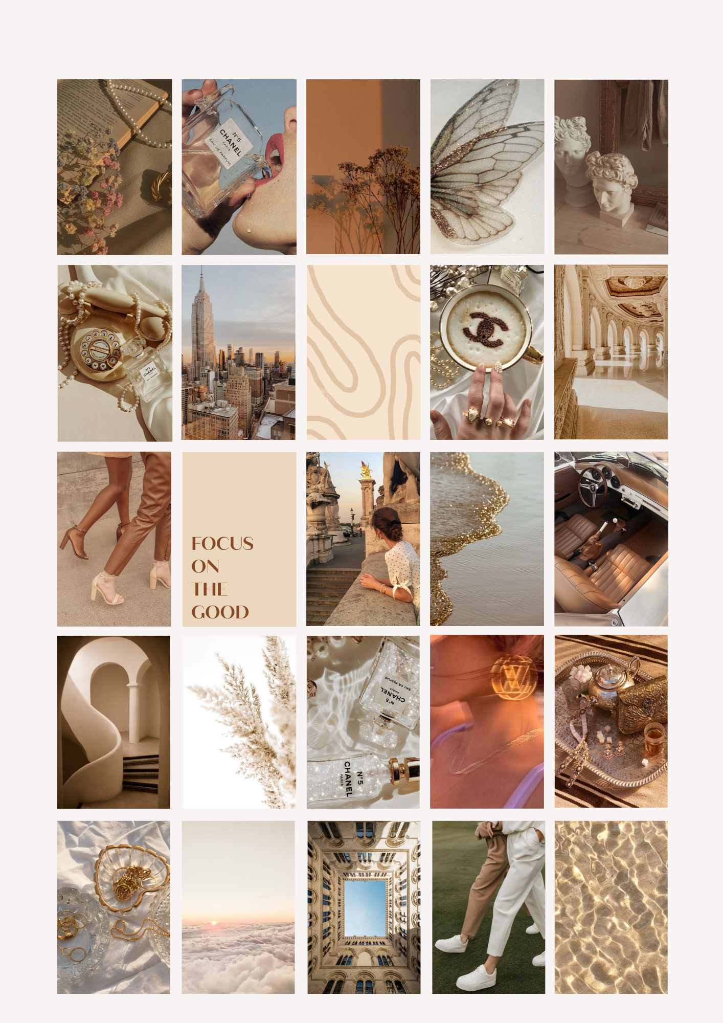 Kit collage Beige Glamour - BELHUES