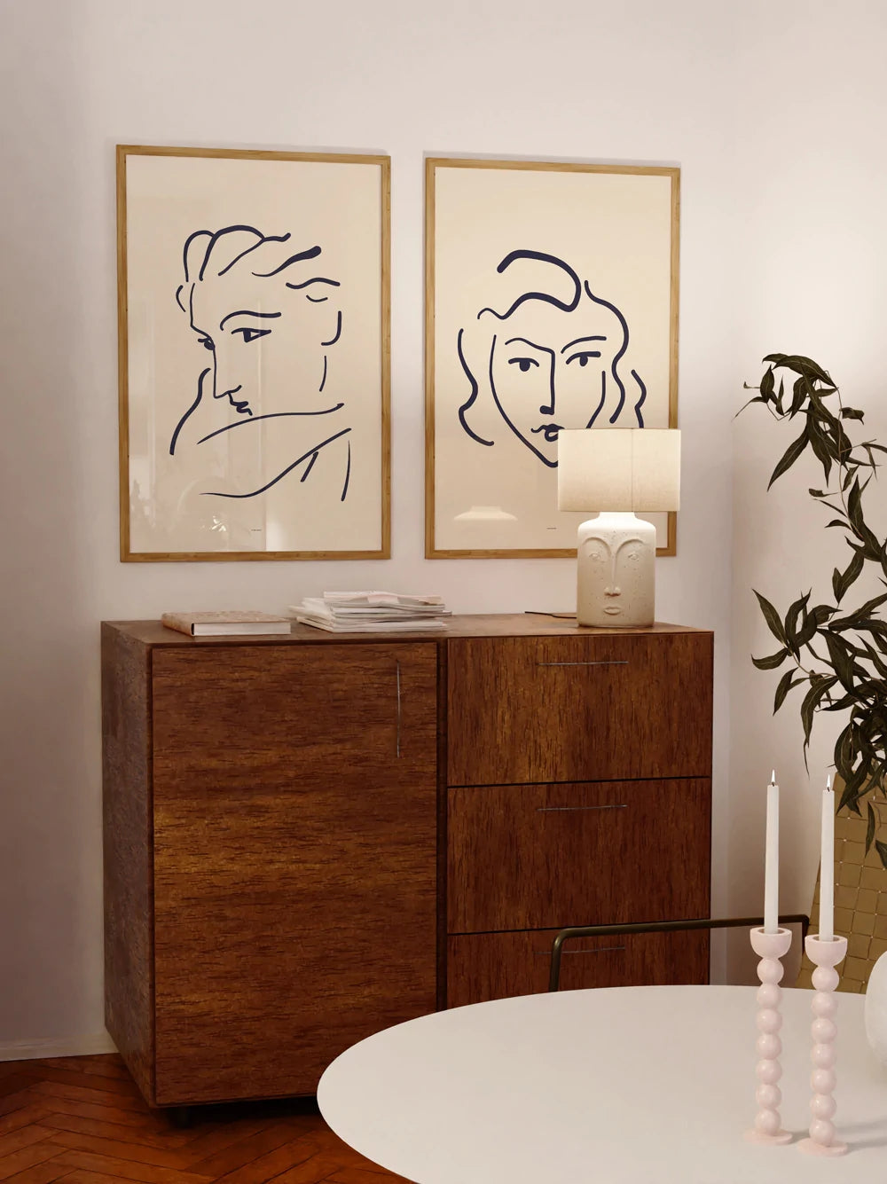 Matisse - Dessin femme - BELHUES