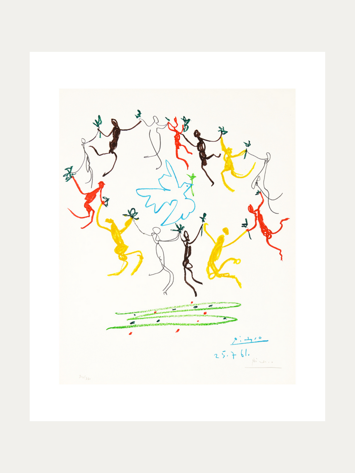 Pablo Picasso - Ronde de la jeunesse - BELHUES