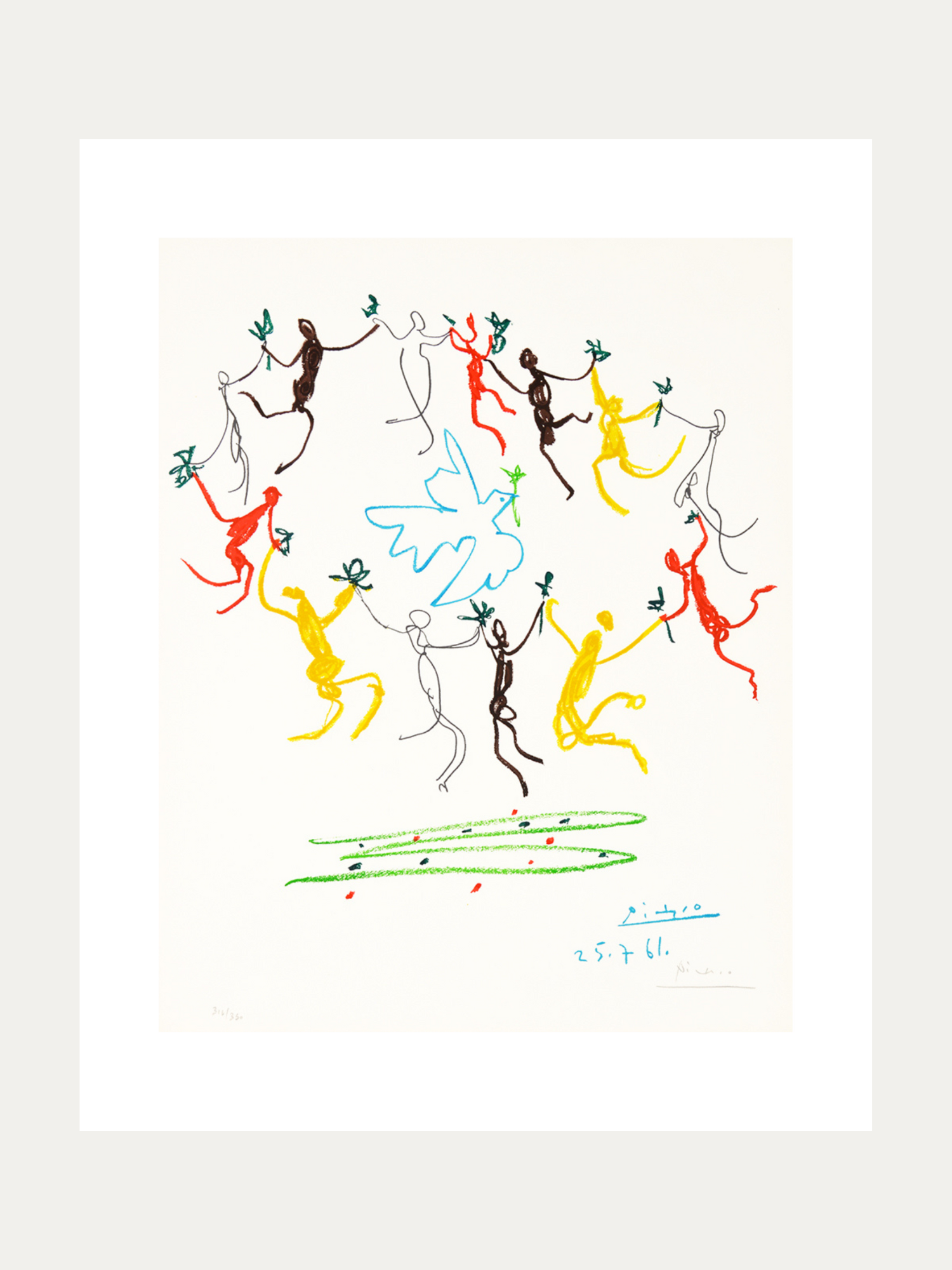 Pablo Picasso - Ronde de la jeunesse - BELHUES